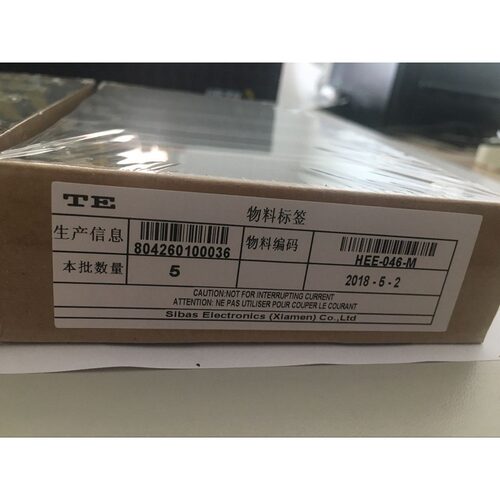 西霸士SIBAS泰科TE工业航空矩形插重载连接器公母芯子HEE-046-M/F