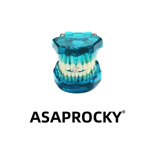 ASAPROCKY同款Lisa五角星牙套