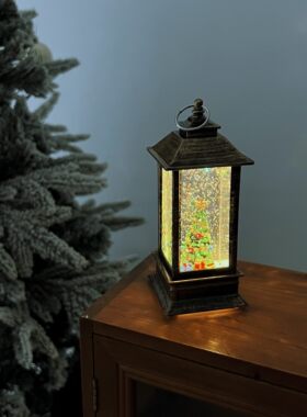 “无聊了送TA个会发光的圣诞树”圣诞小烛灯桌面摆件节日圣诞礼物