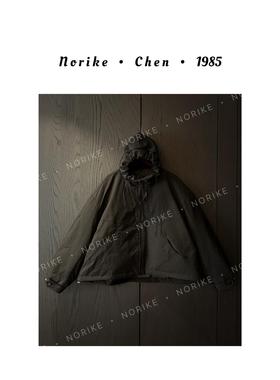 户外保暖冲锋衣短款宽松连帽羽绒服外套NK411241