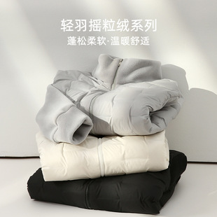 冬拉链开衫女新款保暖羽绒服韩系鸭绒百搭外套库存尾货订购联系