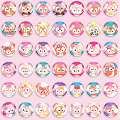 2024年迪士尼星黛露琳娜贝尔卡通贴纸水晶钻石粘贴立体贴画小玩具