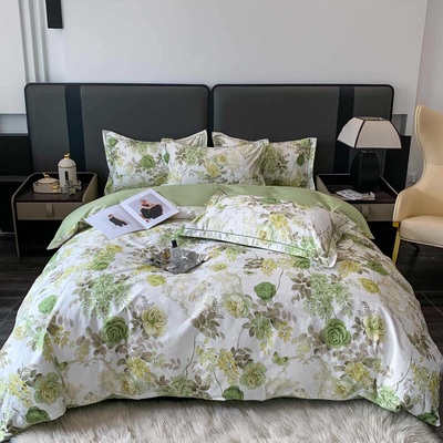 丽人凯 新款大提花高支高密全棉四件套   多个花型（名）