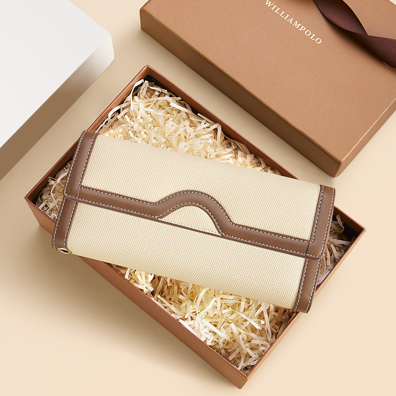 英皇保罗钱包女款2025新款长款手拿包ins风卡包银包高级感实用型