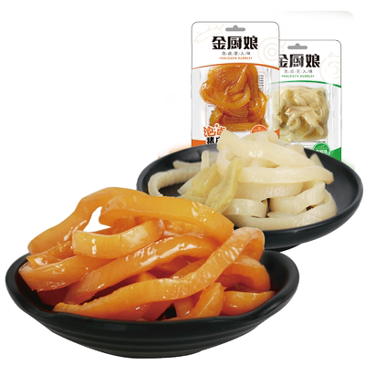 金厨娘泡椒多味水晶肉皮休闲零食