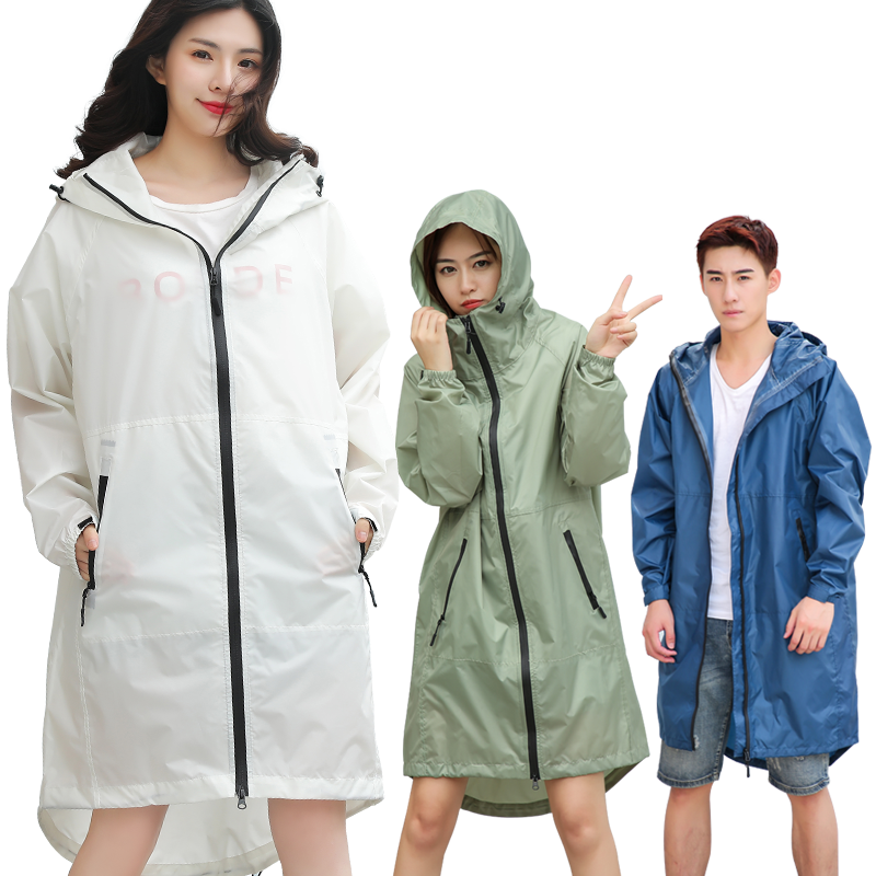 时尚防暴雨雨衣男女轻便透气ins