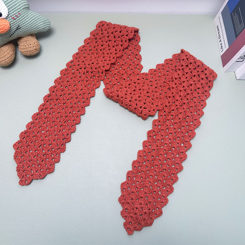 手工diy小领结围巾钩针材料包