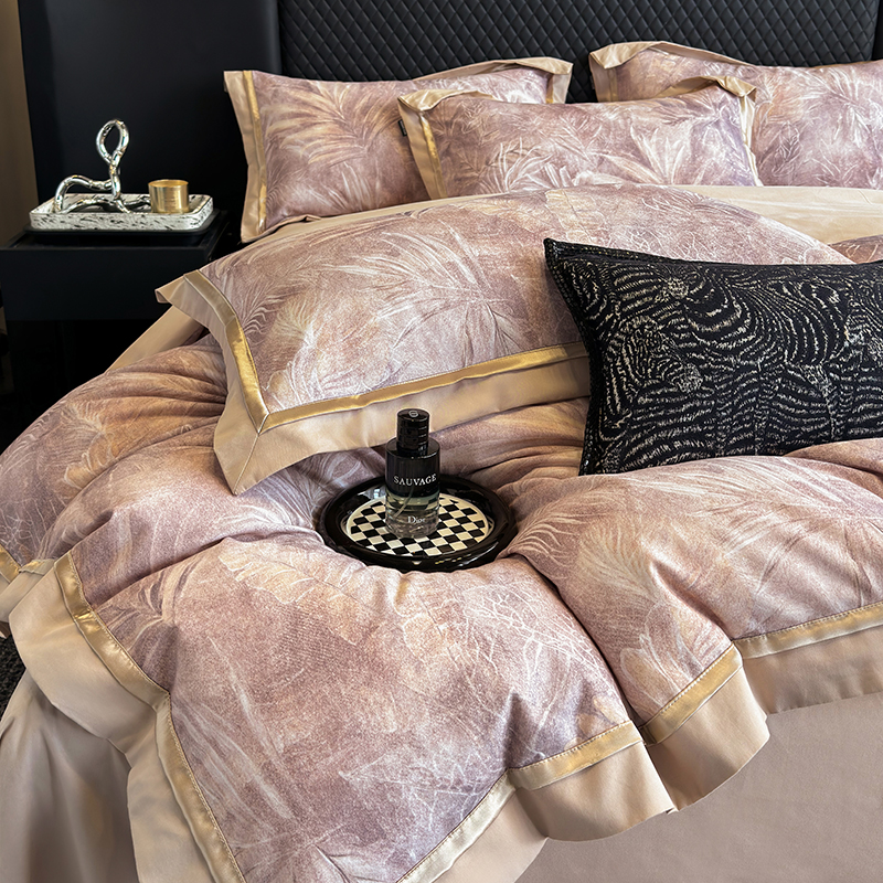 秋冬加厚保暖纯棉磨毛床品四件套