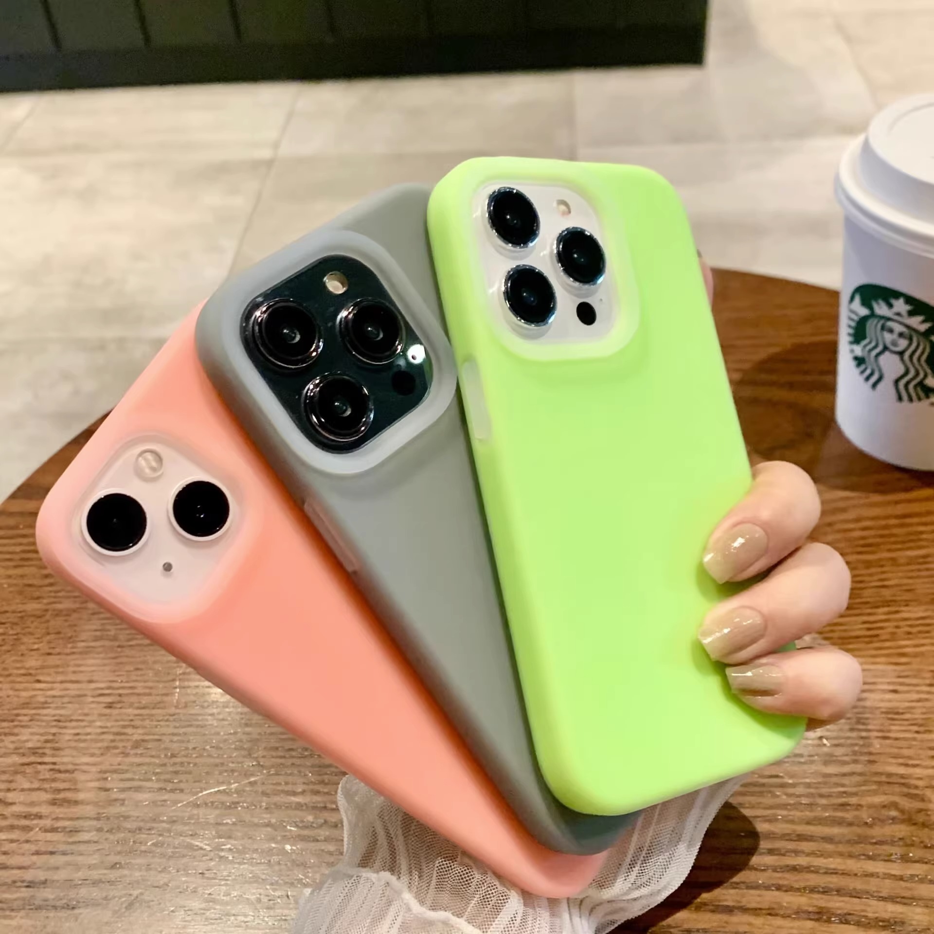 夏日Q弹果冻液态硅胶适用苹果iPhone14Pro手机壳14Promax新款13清新13Pro糖果色13promax防摔14全包12promax