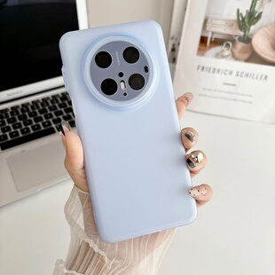 极简轻薄磨砂软壳适用华为P80pro手机壳小清新P70高级感mate80全包防摔P60情侣小众时尚mate70/60pro保护套潮