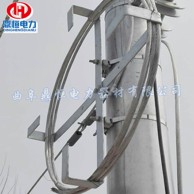 adss光缆金具光缆余缆架 杆用预留缆架OPGW光缆盘留架光纤预留架