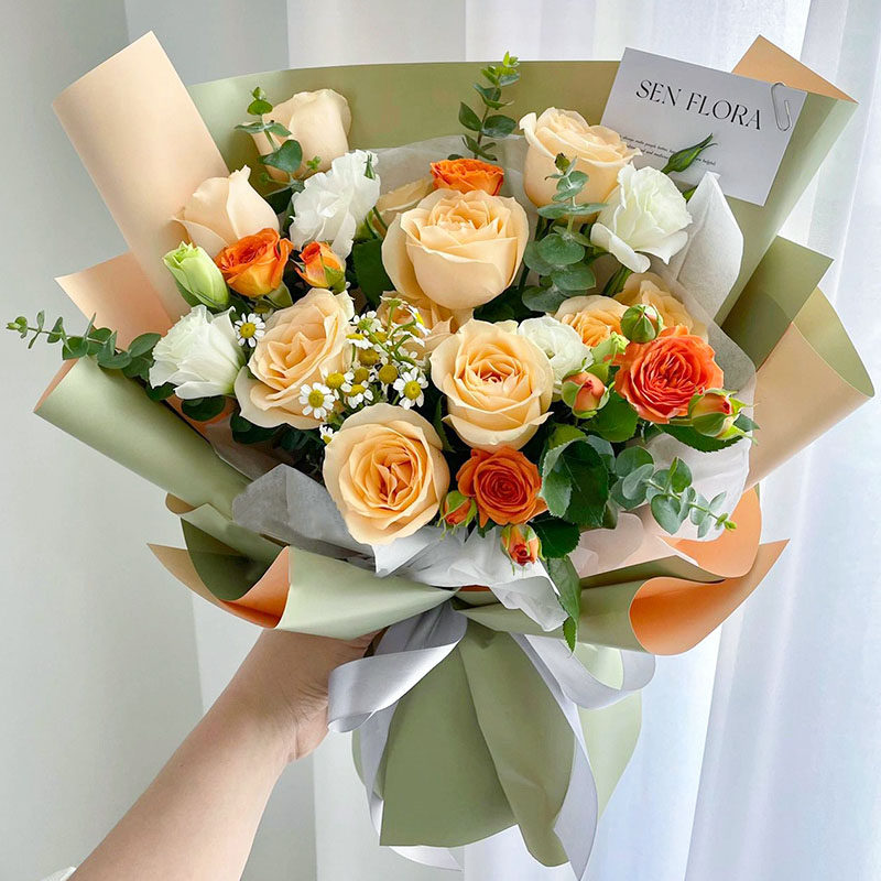 11朵玫瑰花束七夕鲜花速递甘肃省酒泉市肃州区同城花店配送女友