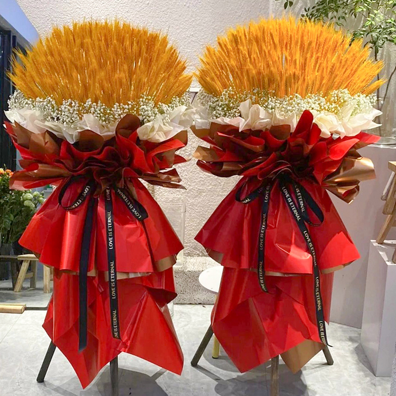 大麦大卖开业花篮同城配送开张鲜花速递辽宁省阜新市海州区细河区