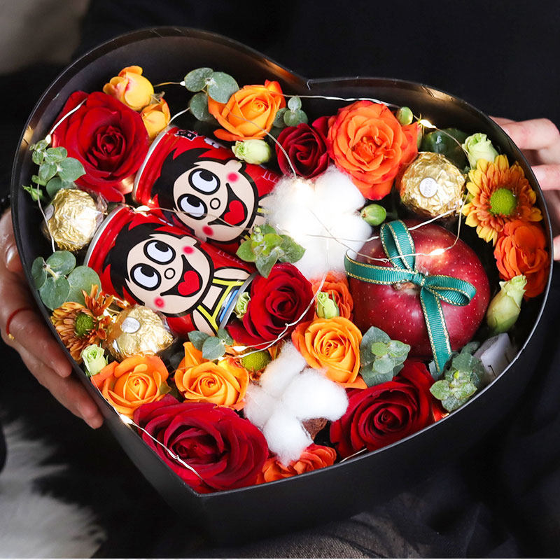 圣诞节平安夜苹果礼盒花束鲜花速递同城配送贵阳市乌当白云小河区