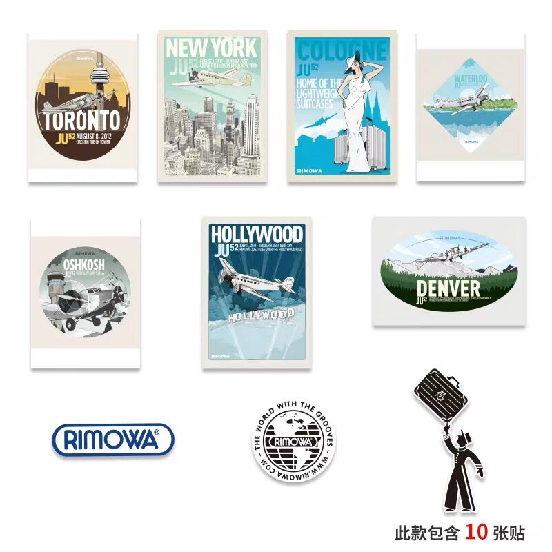 Rimowa/日默瓦2026新贴纸/立体贴纸