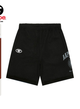 Aape旗舰店男装春夏双面穿渐变迷彩潮流休闲短裤C602XAO