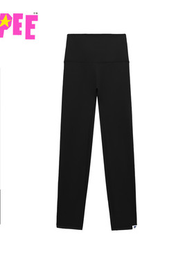 APEE女装秋冬纯色瑜伽裤运动紧身裤F178A5P