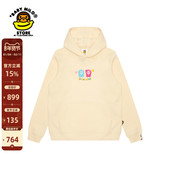 STORE女装 BABY MILO 春秋卡通小猴印花宽松连帽卫衣3039XXN