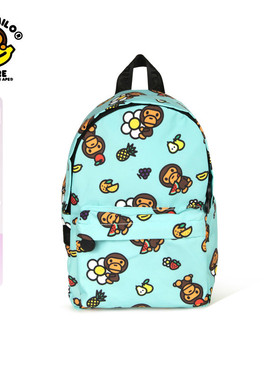 BABY MILO STORE配饰卡通小猴图案双肩包（小号）4278XXQ