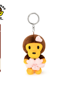 BABY MILO STORE配饰樱花小猴挂件钥匙扣4634XXQ