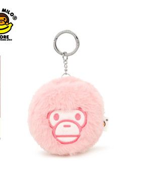 BABY MILO STORE配饰卡通毛绒小猴钥匙扣挂件4422XXP