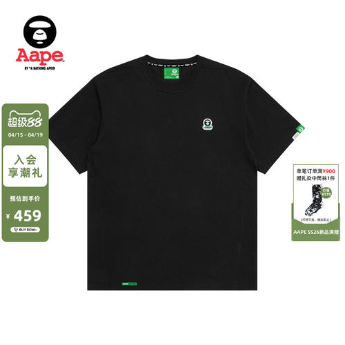Aape运动系列匹克球冰感短袖T恤