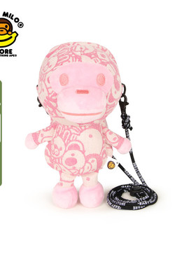 BABY MILO STORE配饰立体卡通小猴单肩包斜挎手机包4463XAQ