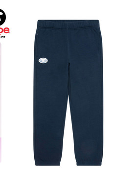 Aape旗舰店男装春季猿人徽章纯色潮流休闲束脚裤卫裤C646XXP