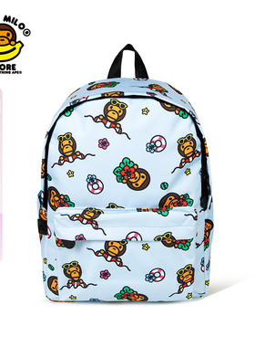BABY MILO STORE配饰卡通小猴图案双肩包（中号）4275XXQ
