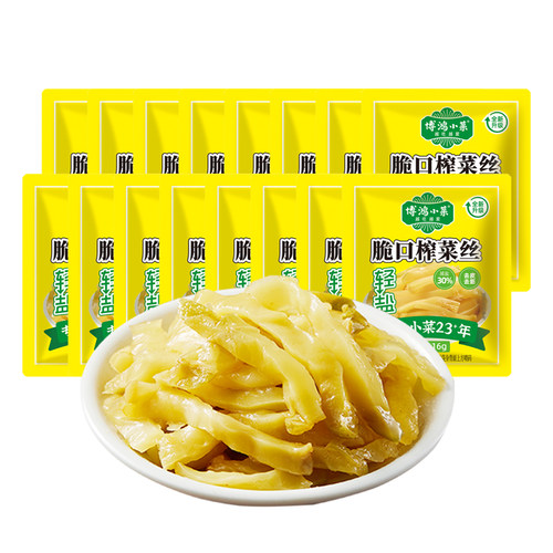 博鸿小菜嘉兴脆口榨菜丝