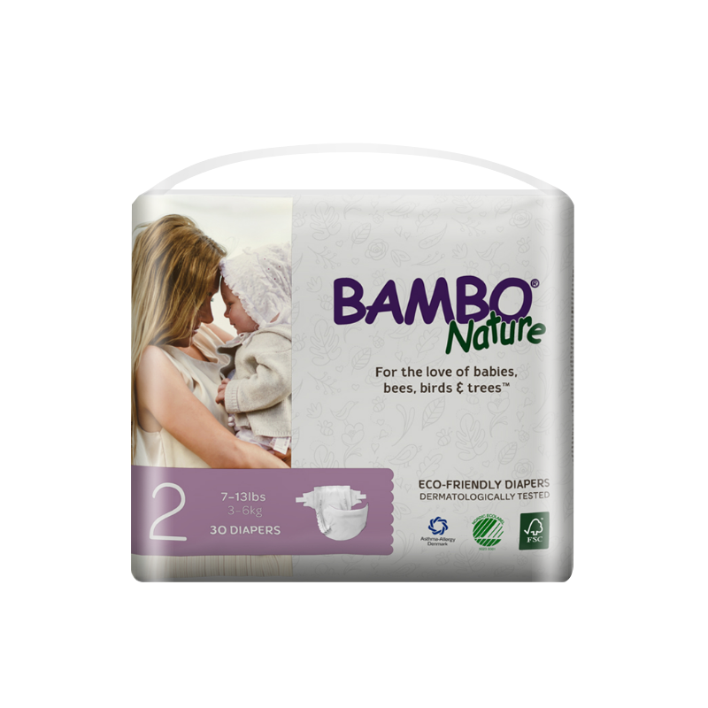 【试用装】BAMBO班博梦想系列纸尿裤2号4片装XS码婴儿尿不湿