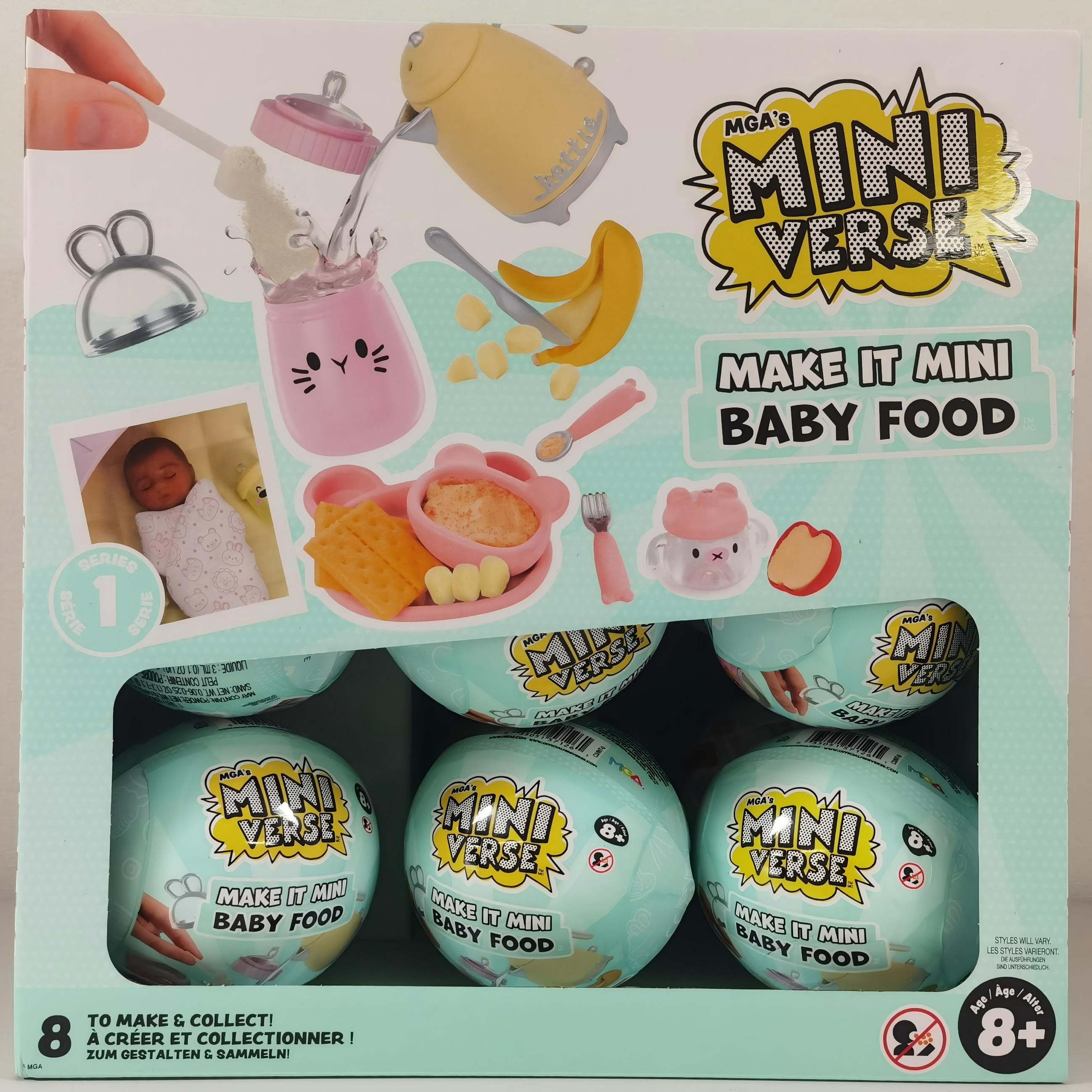 MGA'sMINIVERSE宝宝辅食球DIY