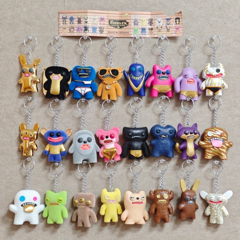 2026新品FUGGLER萌牙怪兽盲袋挂链系列3创意钥匙扣搞怪潮玩礼物