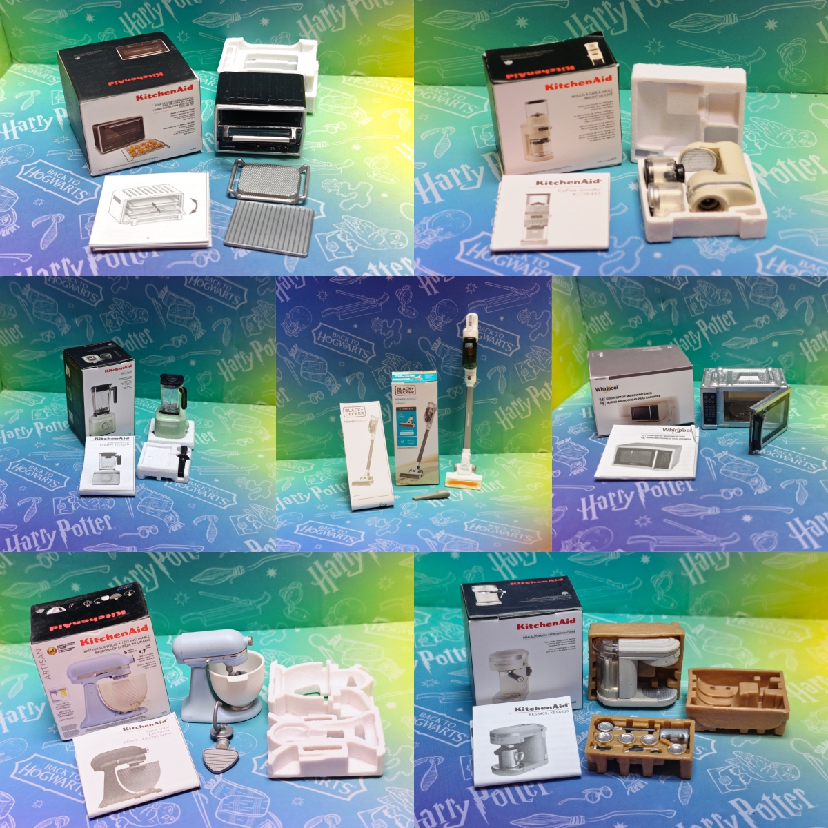 网红微缩潮玩迷你仿真小家电