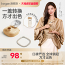 hegen海格恩宽口径多功能水杯盖宝宝婴儿童通用正品卡通便携配件