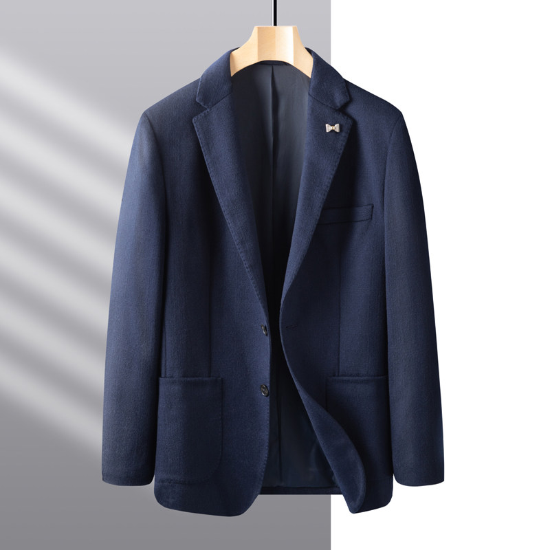 2023秋季新款绵羊毛休闲西服外套男士小单西秋冬季品质修身上衣潮,男装,休闲西服,淘宝优惠券,粉丝福利购,淘宝优惠卷