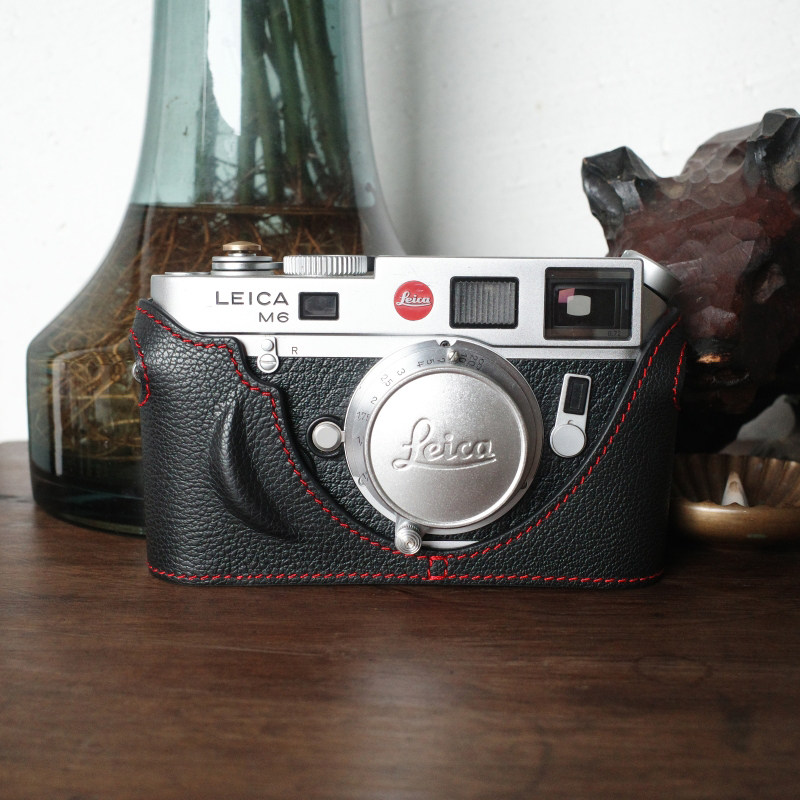 cam-in Leica徕卡M6相机包M3相机套M4P牛皮套M2MP半套M7保护套