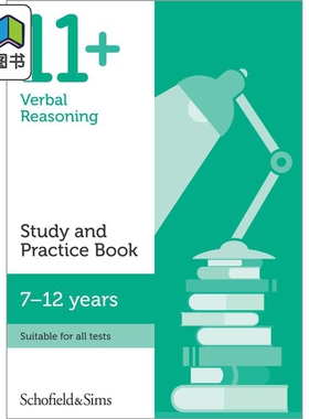 英国S&S教辅 11+ Verbal Reasoning Study and Practice Book 言语推理学习与练习册 有答案9-12岁 英文原版GL CEM 大音