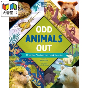 预售 DK奇怪的动物 Odd Animals Out 英文原版 儿童科普绘本 自然科学百科 知识图画书 精装进口 儿童读物 7-10岁 大音