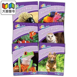 快乐自然拼读读物5级 Phonics Level 英文原版 大音 Jolly 英语版 Our Readers 世界 我们 World 幼儿教辅 手写体英式