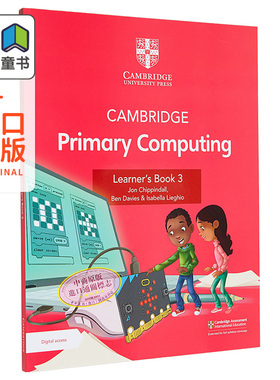 NEW Cambridge Primary Computing Learners Book 3 新版剑桥小学计算机学生书3 附电子版 1年 大音