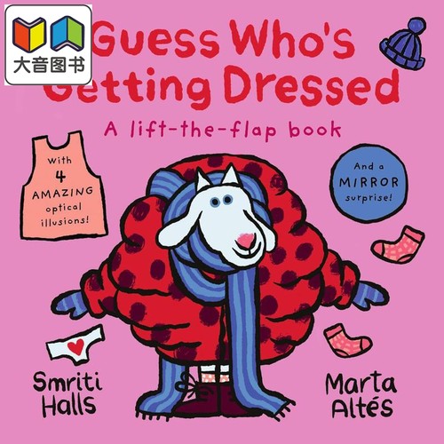 猜猜谁要穿衣服英文原版纸板书