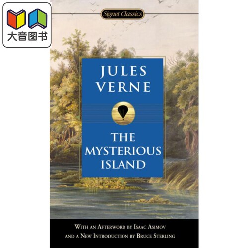 神秘岛 英文原版文学 英文版 英文原版书 Signet Classics: The Mysterious Island Jules Verne Signet 大音