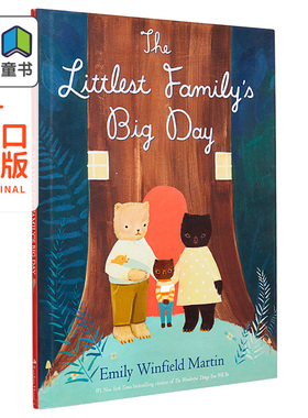 Emily Winfield Martin The Littlest Familys Big Day 小小的家 英文原版 进口图书 儿童绘本 故事图画书