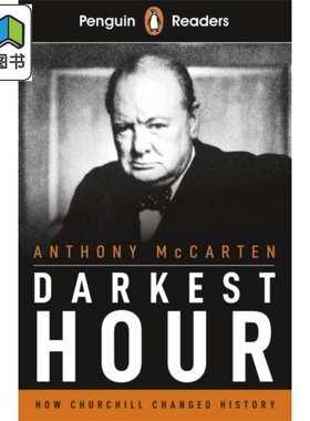 预售 企鹅阅读第6级 至暗时刻 英文原版 Penguin Readers Level 6 Darkest Hour ELT Graded Reader Anthony McCarten 大音