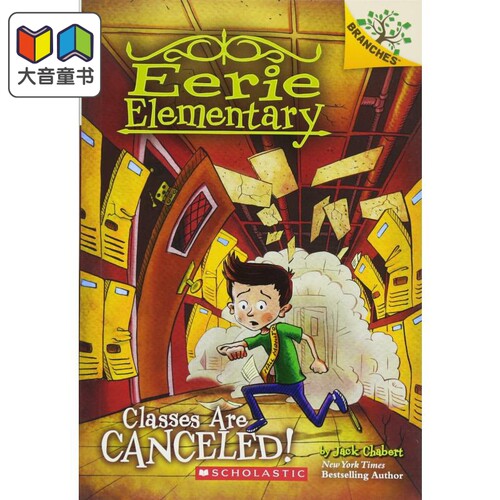 现货 Eerie Elementary 7 Classes Are Canceled 学乐 怪异小学记7 英文原版 儿童读物 小初文学 6-12岁 大音