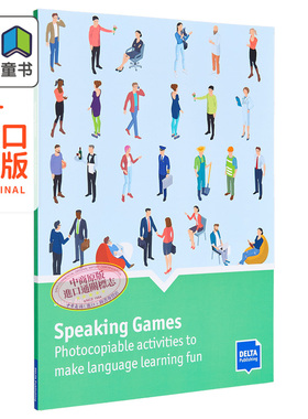 Speaking Games Book with photocopiable activites 口语游戏书 含可复印的活动内容 英文原版进口教辅参考书 大音
