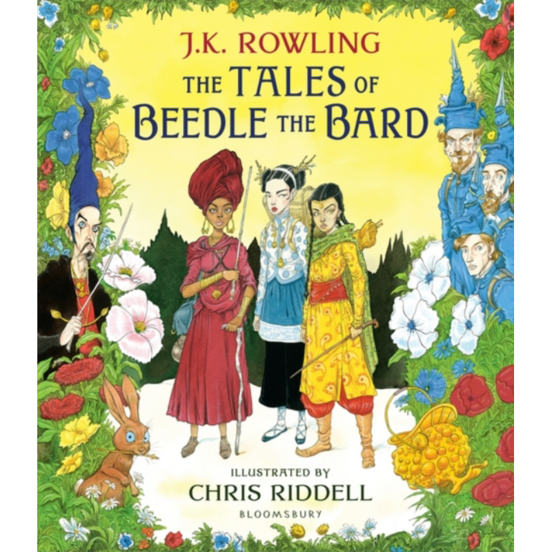 诗翁彼豆故事集 插图版 The Tales of Beedle the Bard 英文原版 J K Rowling 罗琳 哈利波特 大音