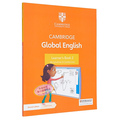 Cambridge Global English Learners Book 2 Primary ESL 剑桥全球英语学习者用书2 含数字访问1年 剑桥小学英语 大音