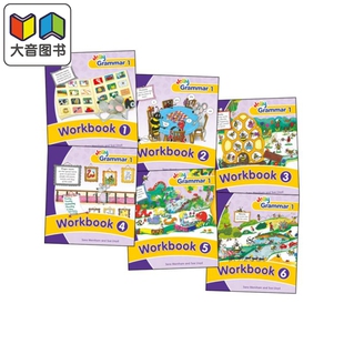 英式 Grammar 练习册1 手写体字母 Letters 大音 快乐语法1 Precursive 英语版 Workbooks Jolly 英文原版